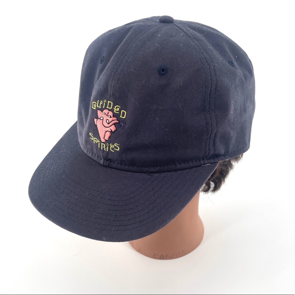 Guided Spirits Embroidered Navy Flat Bill Hat Adjustable